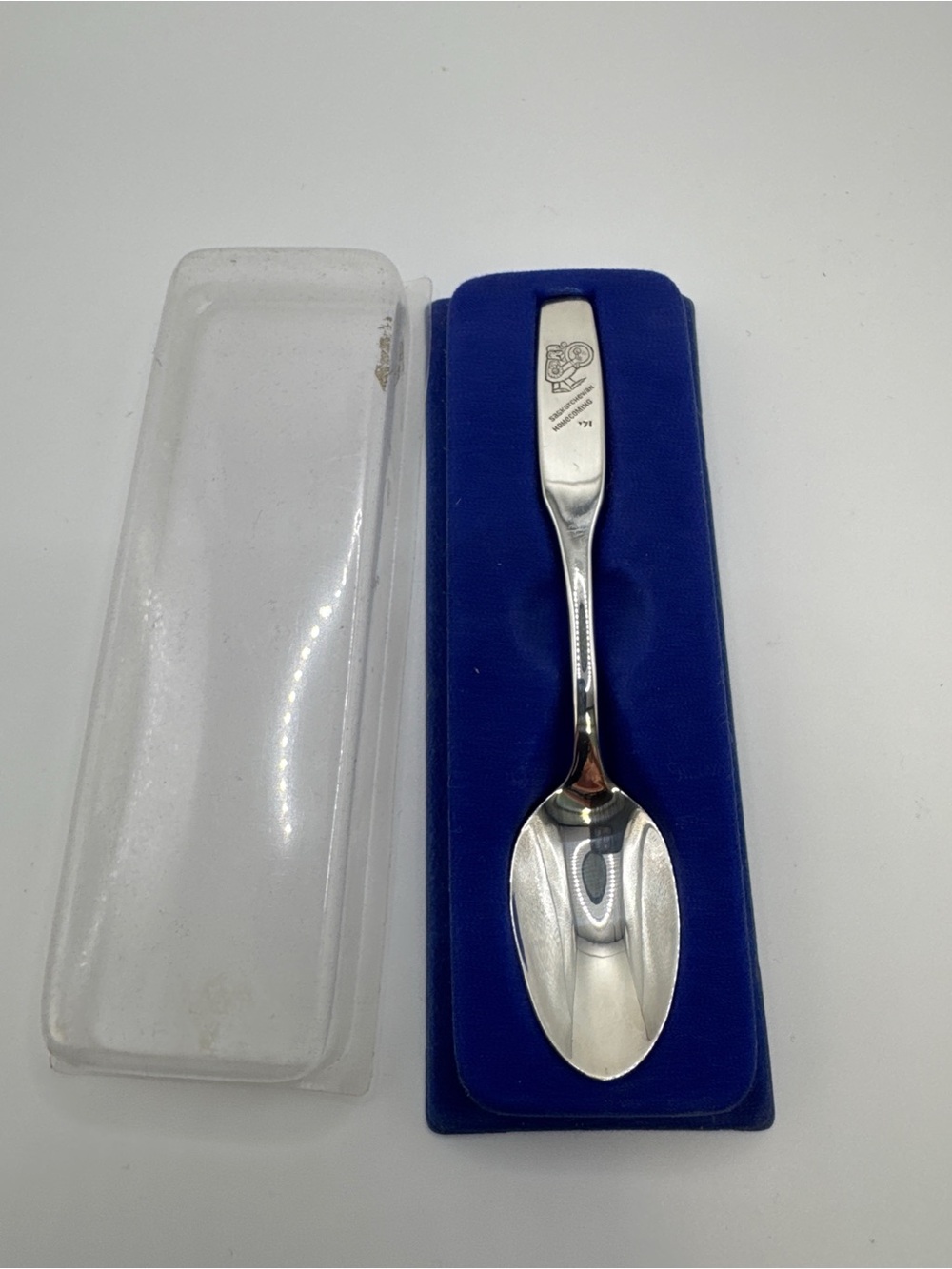 Vintage 1971 Saskatchewan Homecoming Souvenir Spoon in Box Canada
